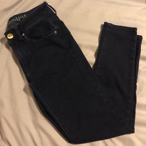 Darkwash American Eagle Skinny Jeans 2S